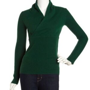 Vintage Neiman Marcus Hunter Green Cashmere Sweater